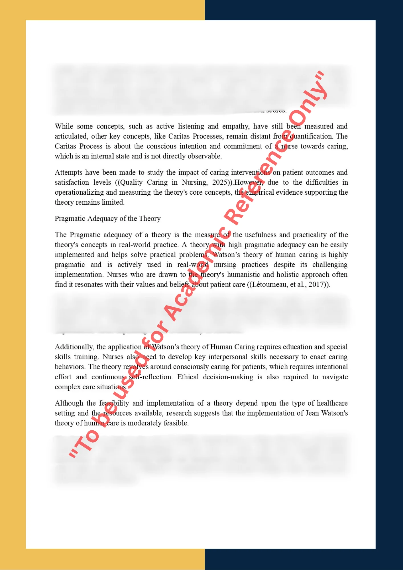 Assignment sample solution of Theoretical Critique assignment 3